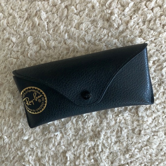 Ray BanGold Aviator Sunglasses with Green Lenses - Picture 14 of 16